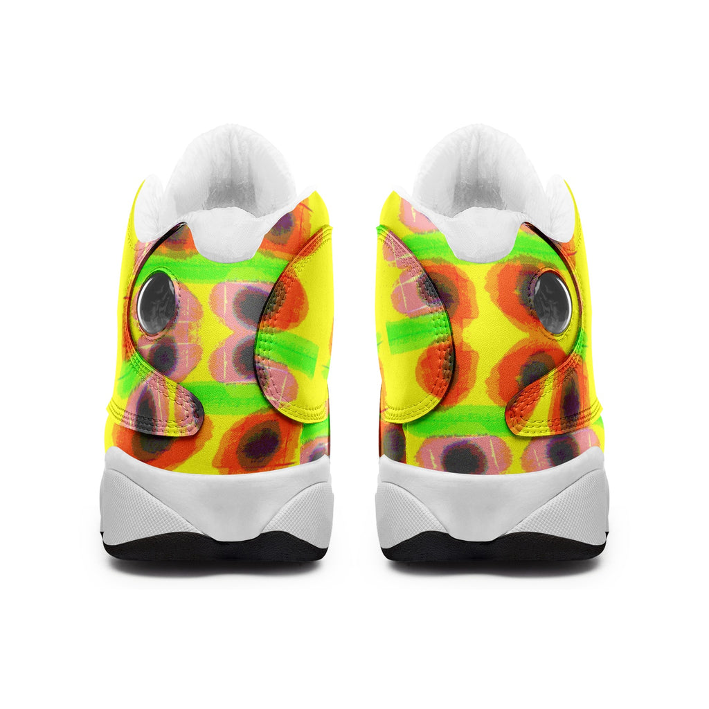 Unisex High Top Leather Sneakers