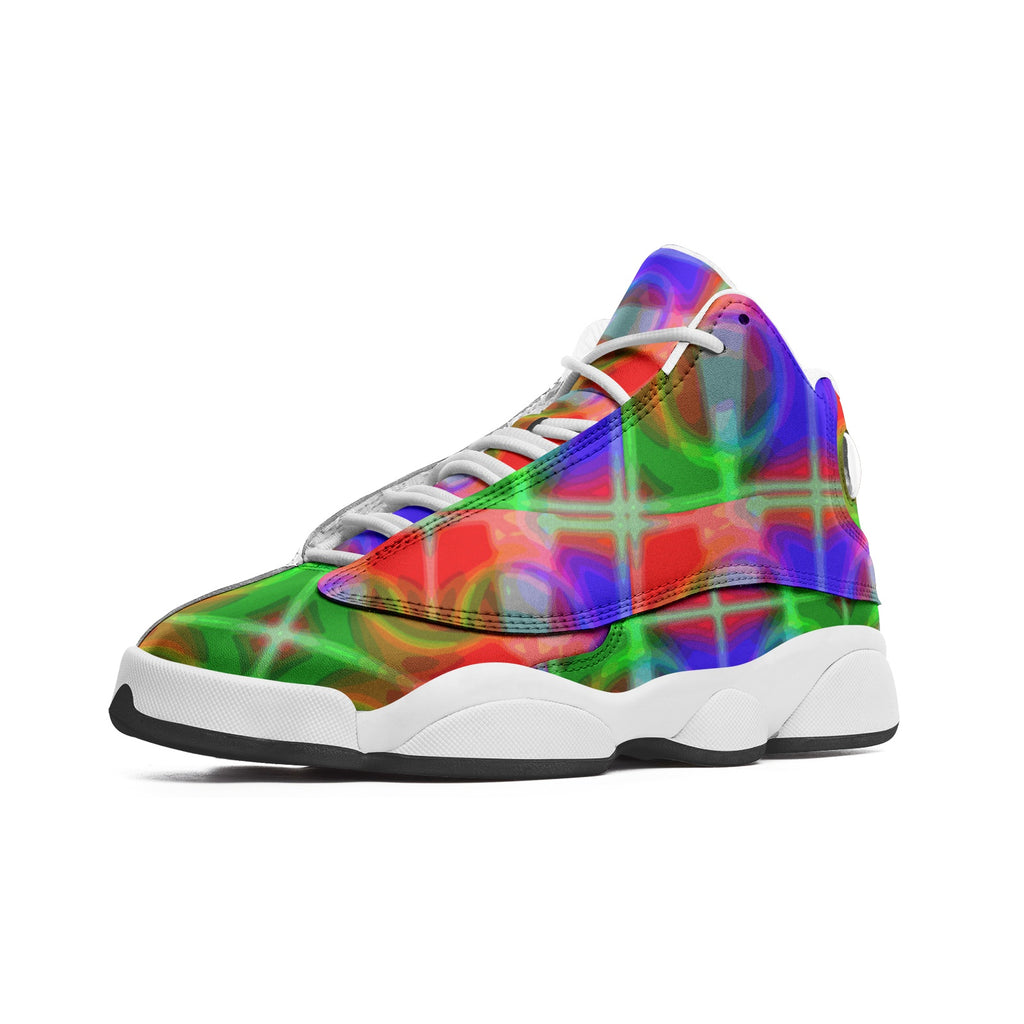 Unisex High Top Leather Sneakers