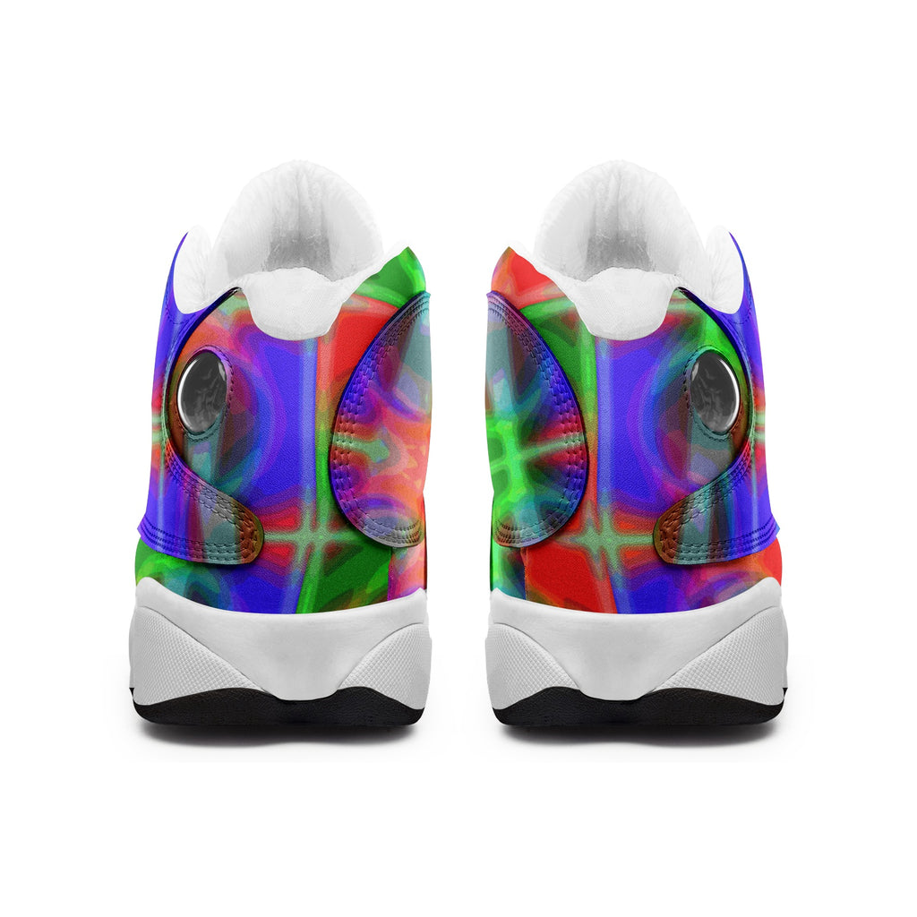 Unisex High Top Leather Sneakers