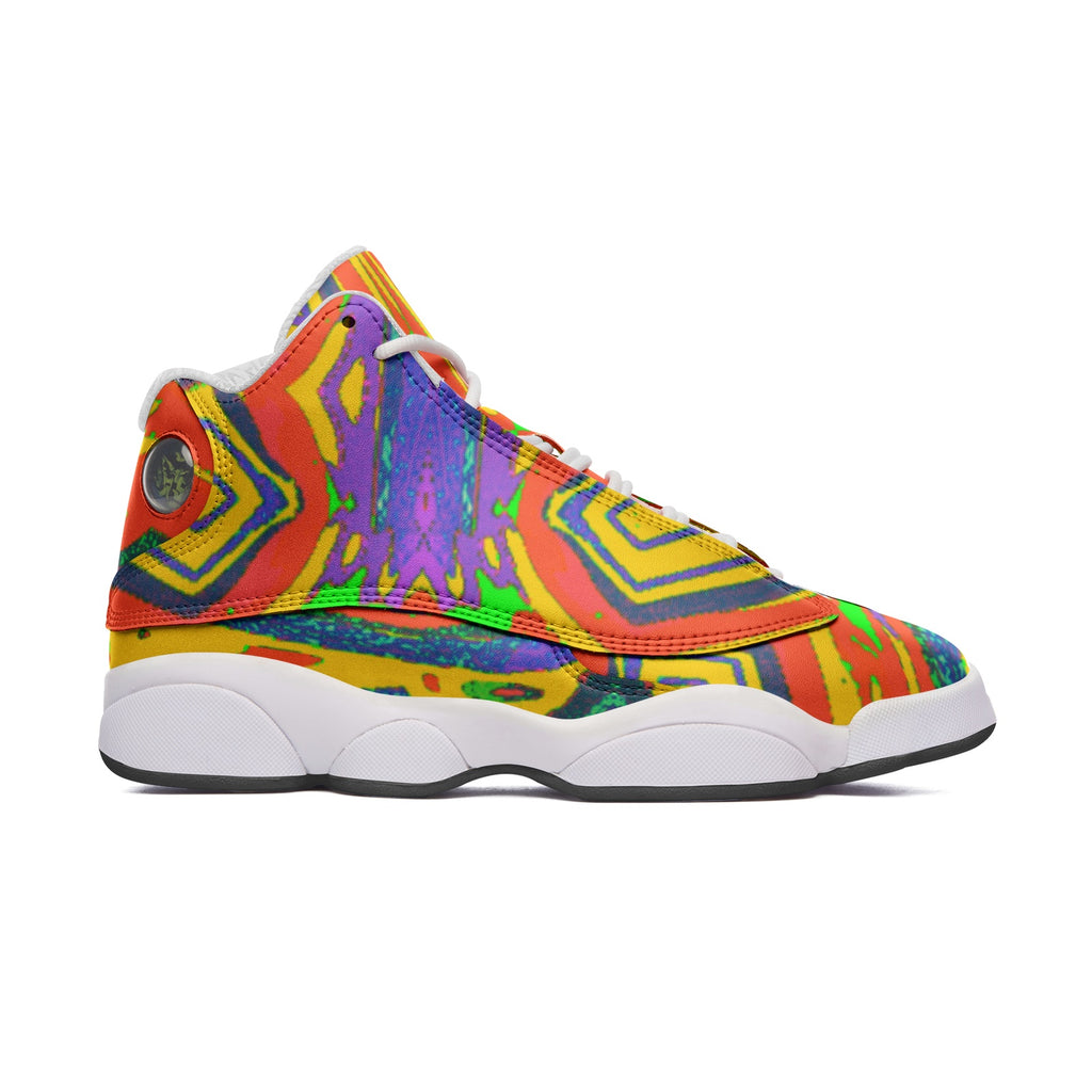 Unisex High Top Leather Sneakers