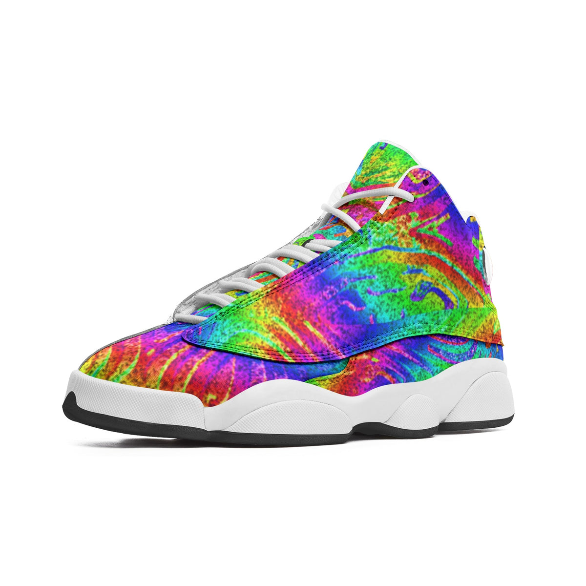 Unisex High Top Leather Sneakers
