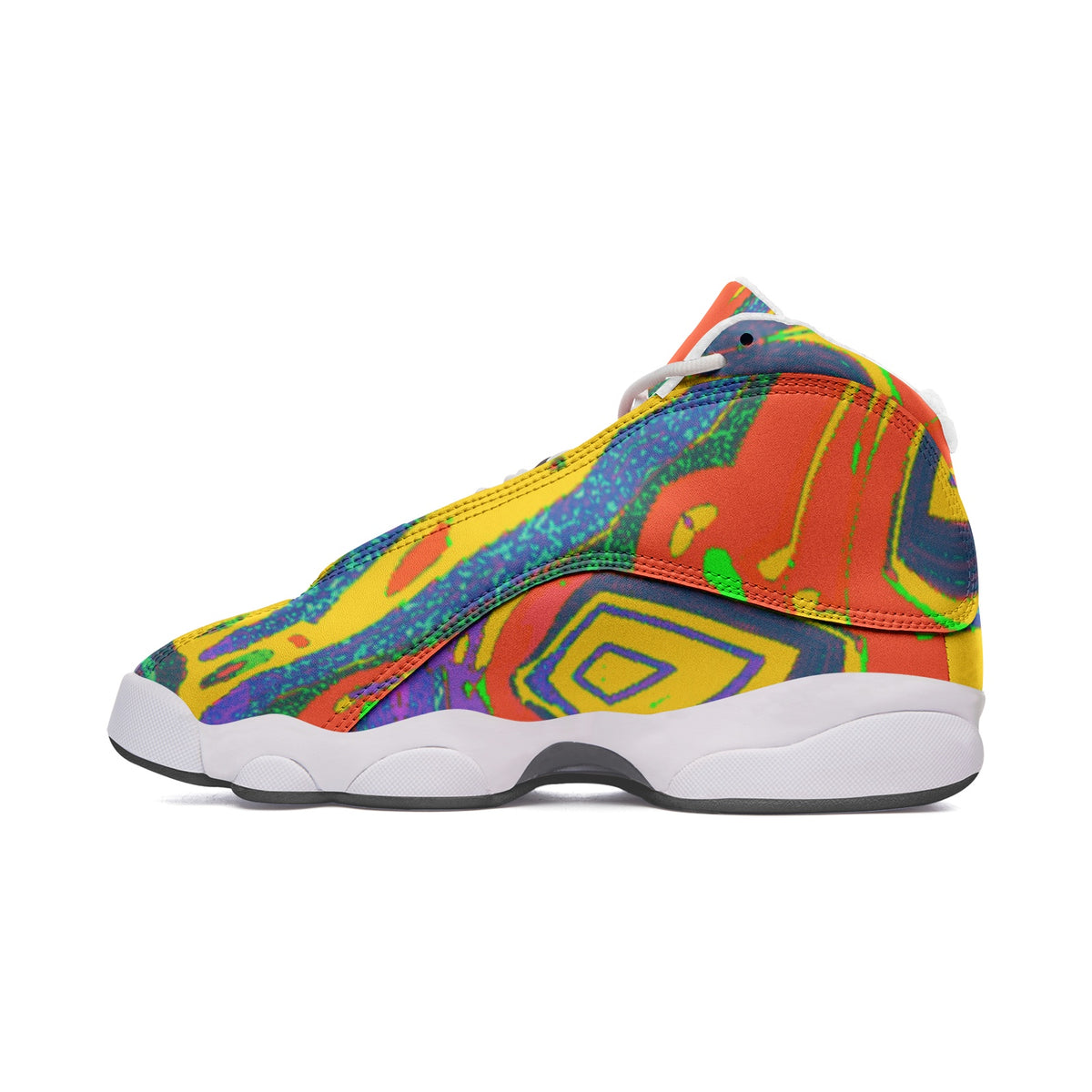 Unisex High Top Leather Sneakers