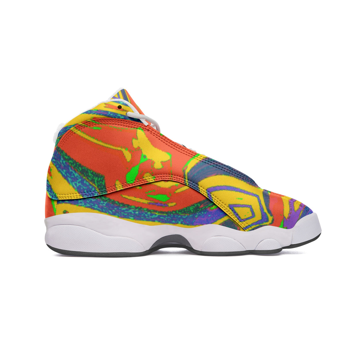Unisex High Top Leather Sneakers