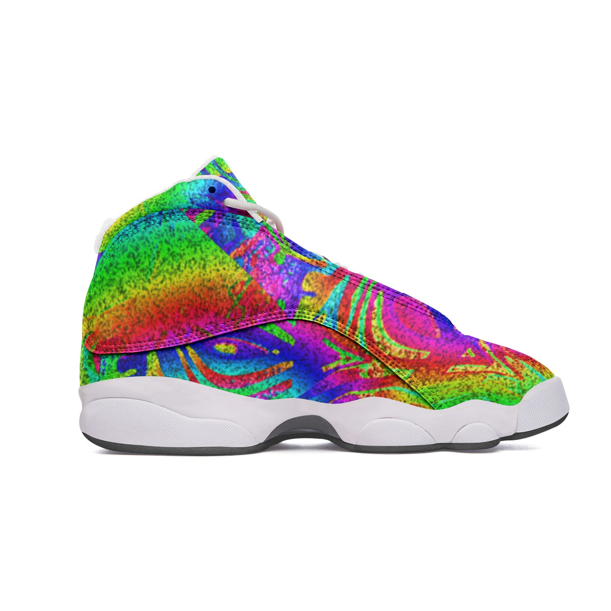 Unisex High Top Leather Sneakers