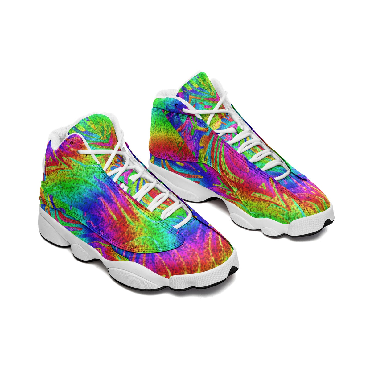 Unisex High Top Leather Sneakers