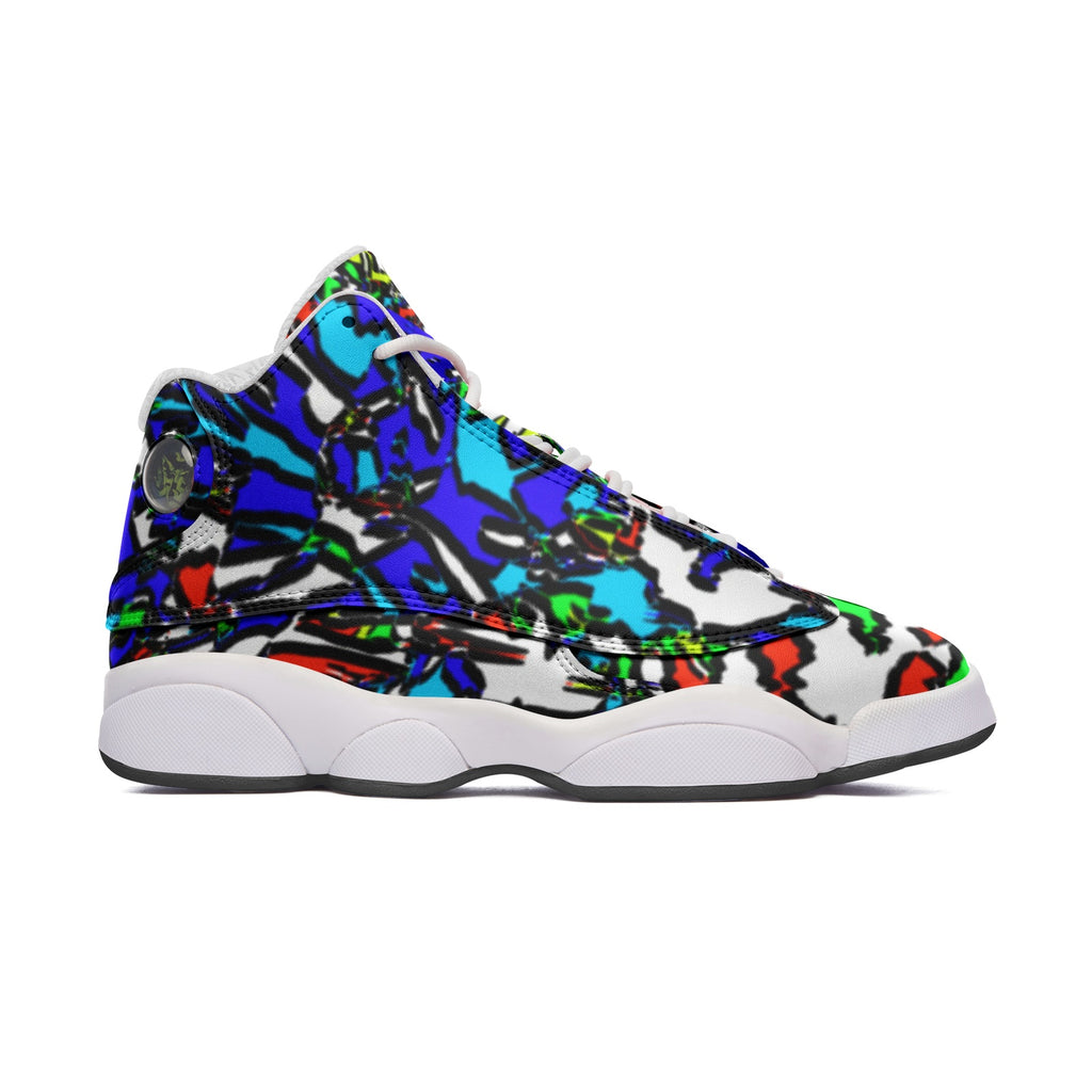 Unisex High Top Leather Sneakers