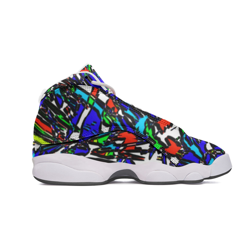 Unisex High Top Leather Sneakers