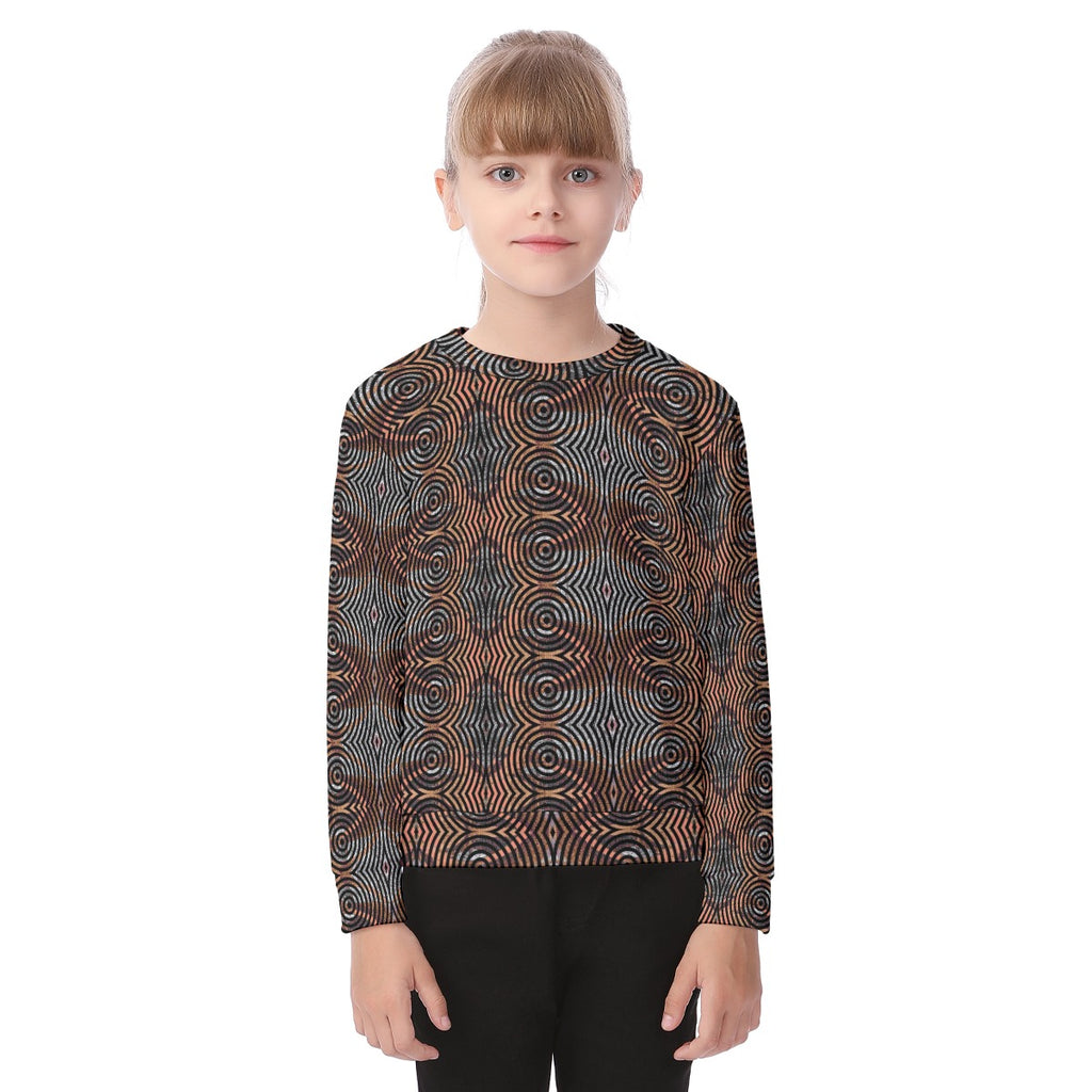 All-Over Print Kid's Sweater