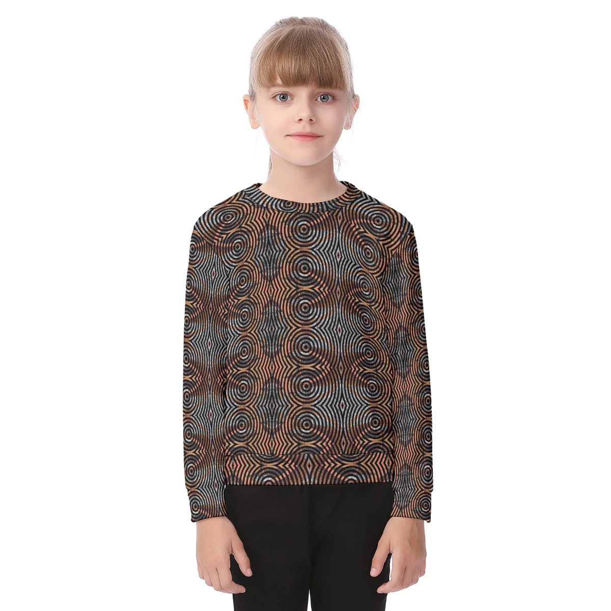 All-Over Print Kid's Sweater