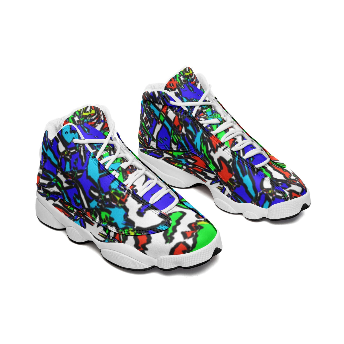 Unisex High Top Leather Sneakers
