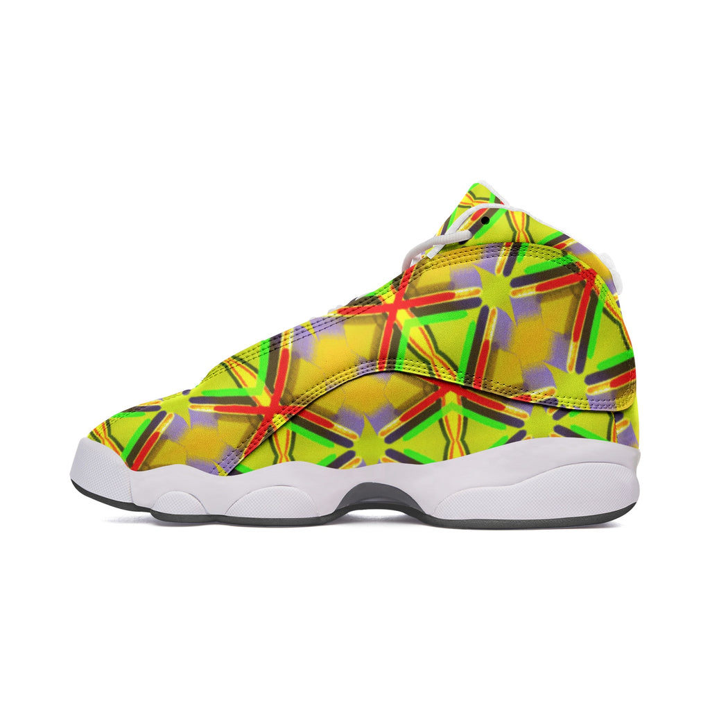 Unisex High Top Leather Sneakers