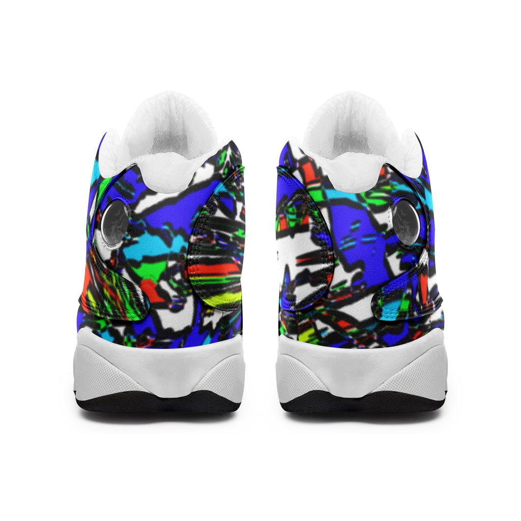 Unisex High Top Leather Sneakers