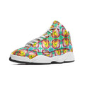 Unisex High Top Leather Sneakers