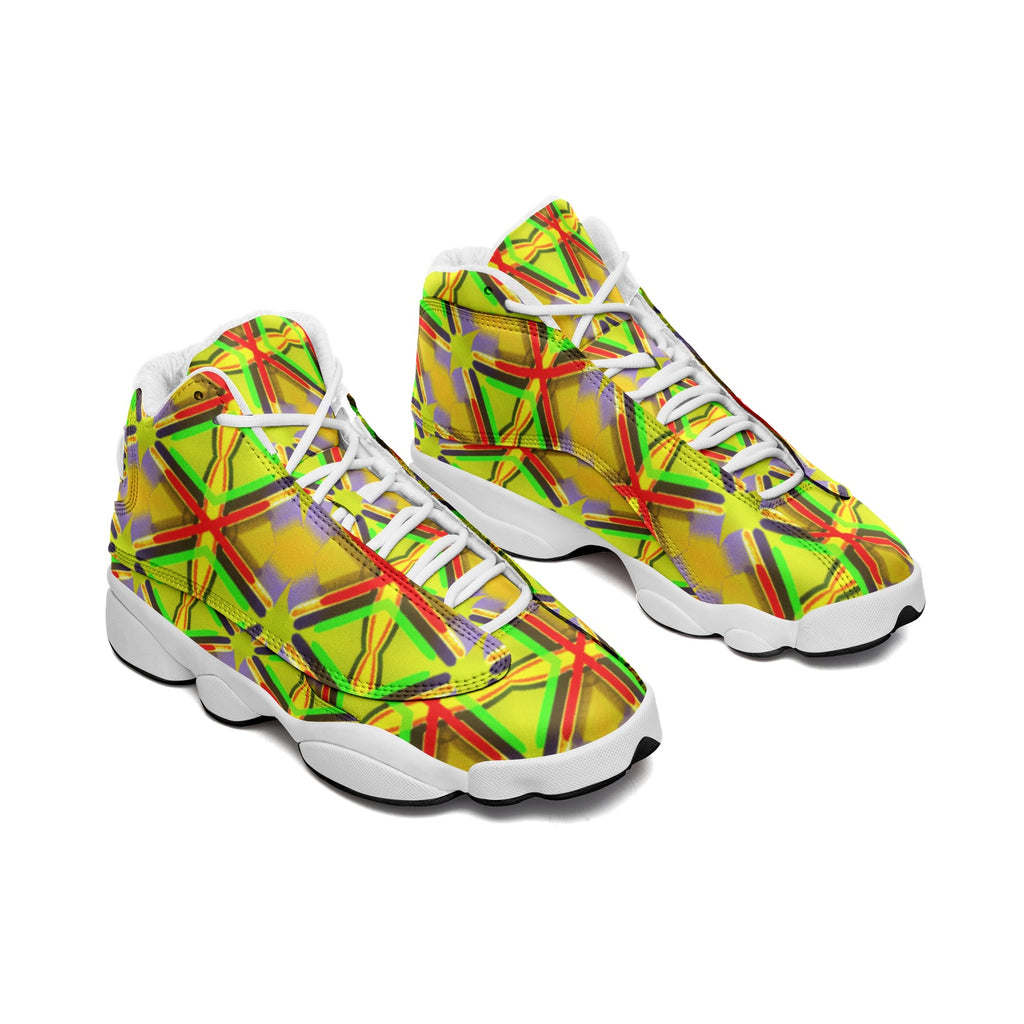 Unisex High Top Leather Sneakers