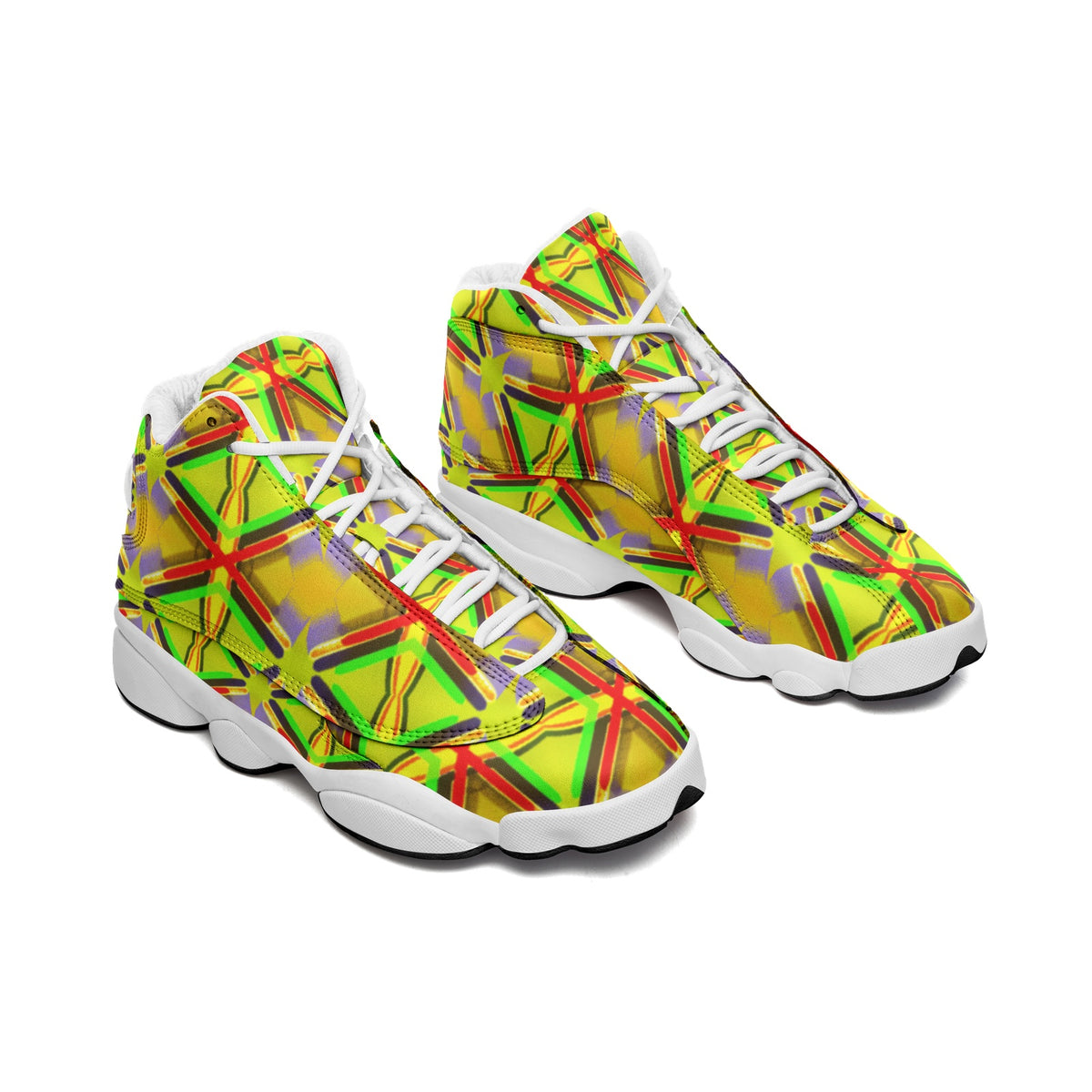 Unisex High Top Leather Sneakers