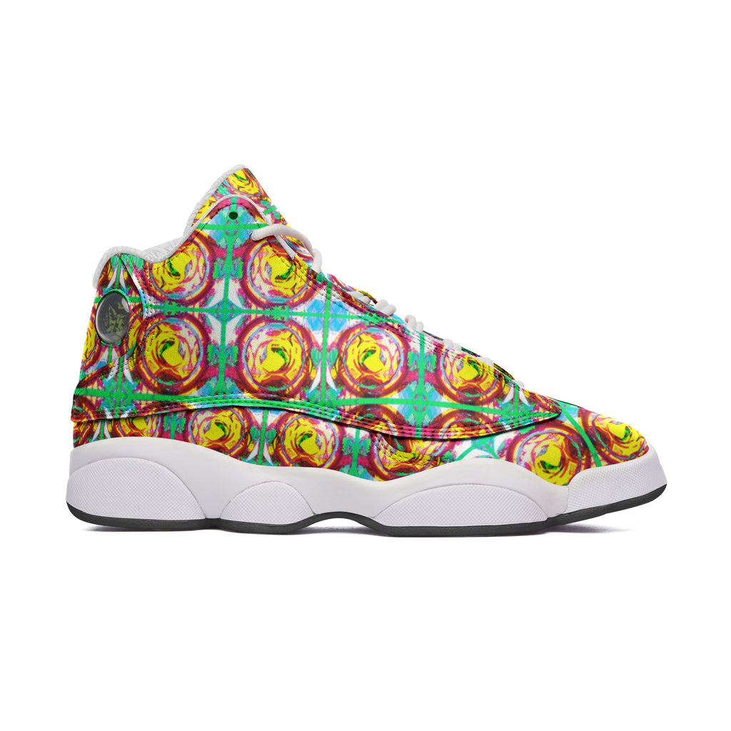 Unisex High Top Leather Sneakers