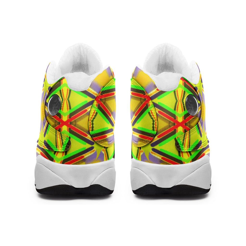 Unisex High Top Leather Sneakers