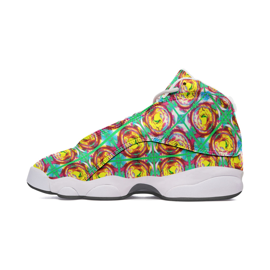 Unisex High Top Leather Sneakers