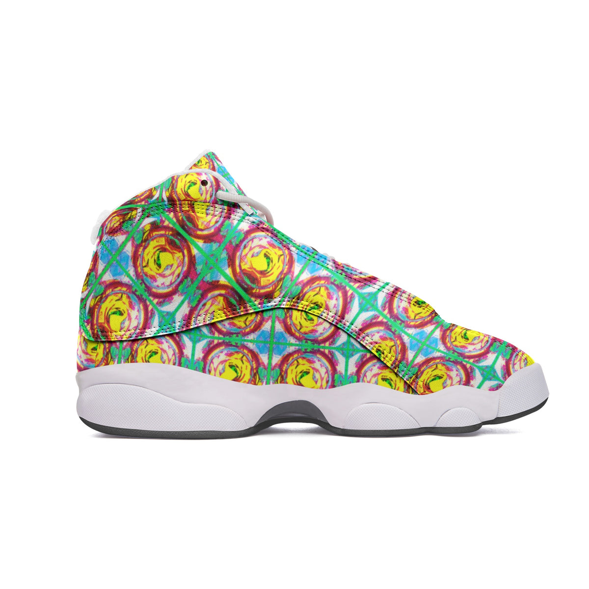Unisex High Top Leather Sneakers