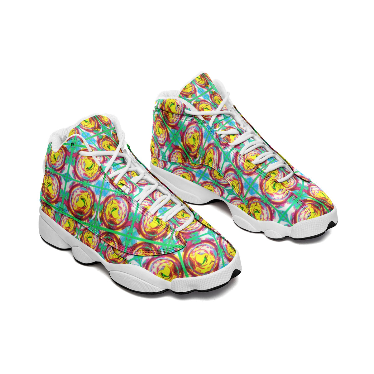 Unisex High Top Leather Sneakers