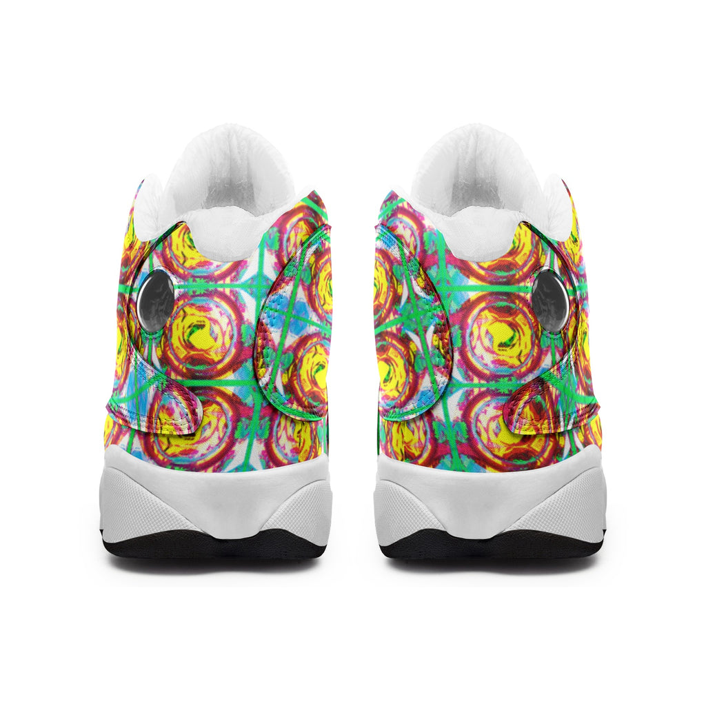 Unisex High Top Leather Sneakers