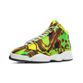 Unisex High Top Leather Sneakers