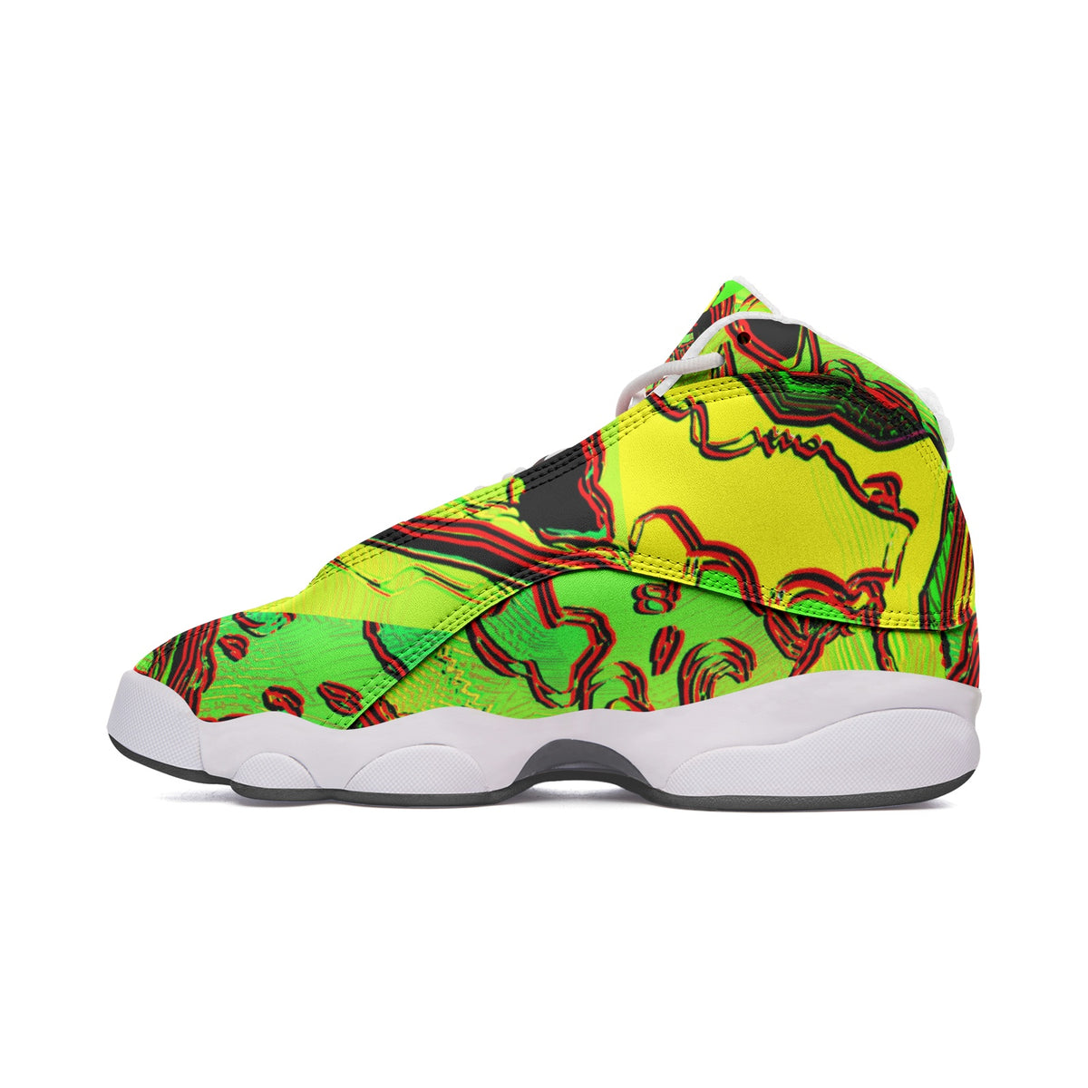 Unisex High Top Leather Sneakers