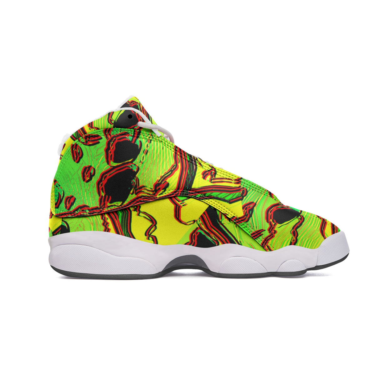 Unisex High Top Leather Sneakers