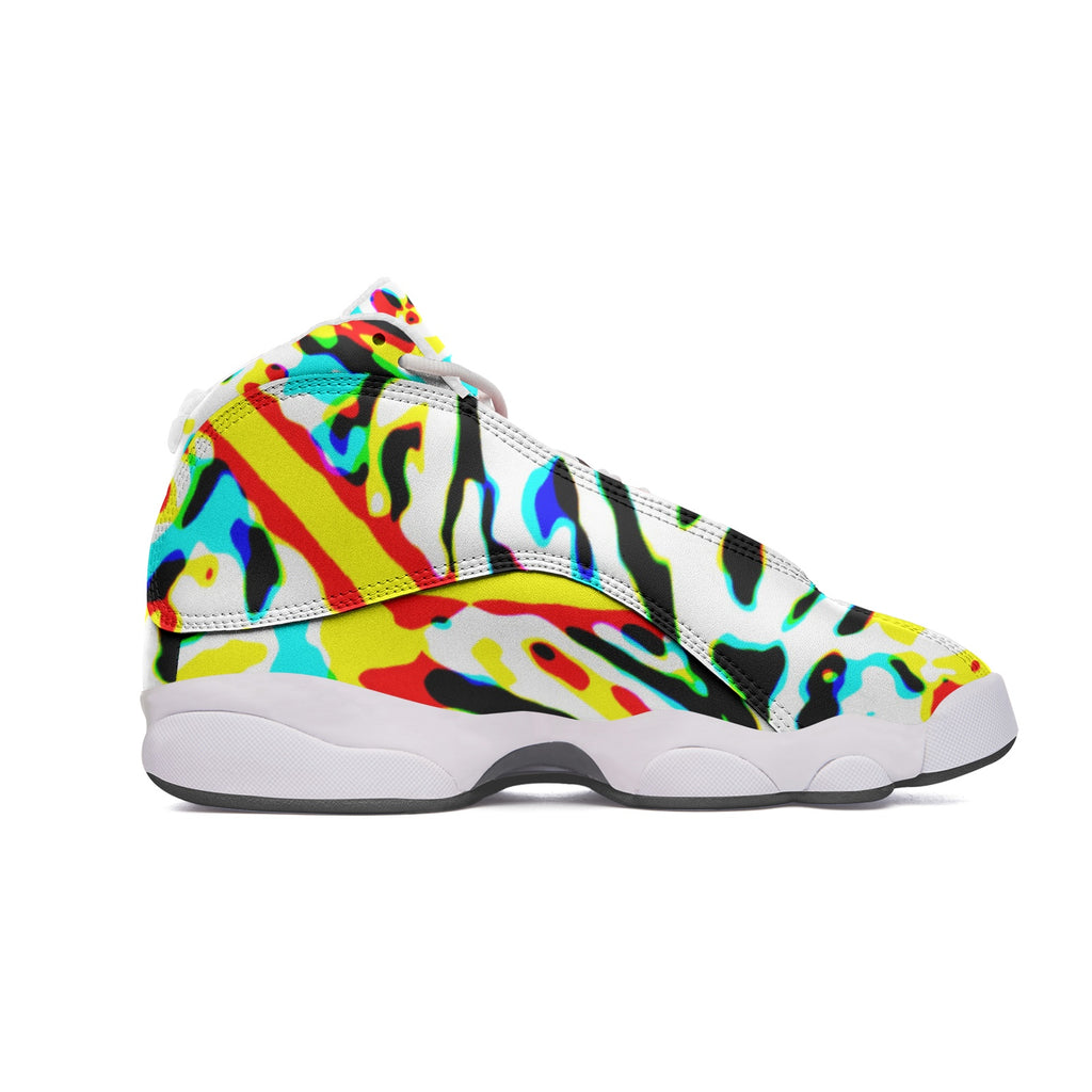 Unisex High Top Leather Sneakers