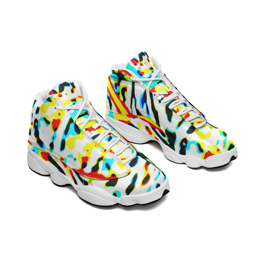 Unisex High Top Leather Sneakers