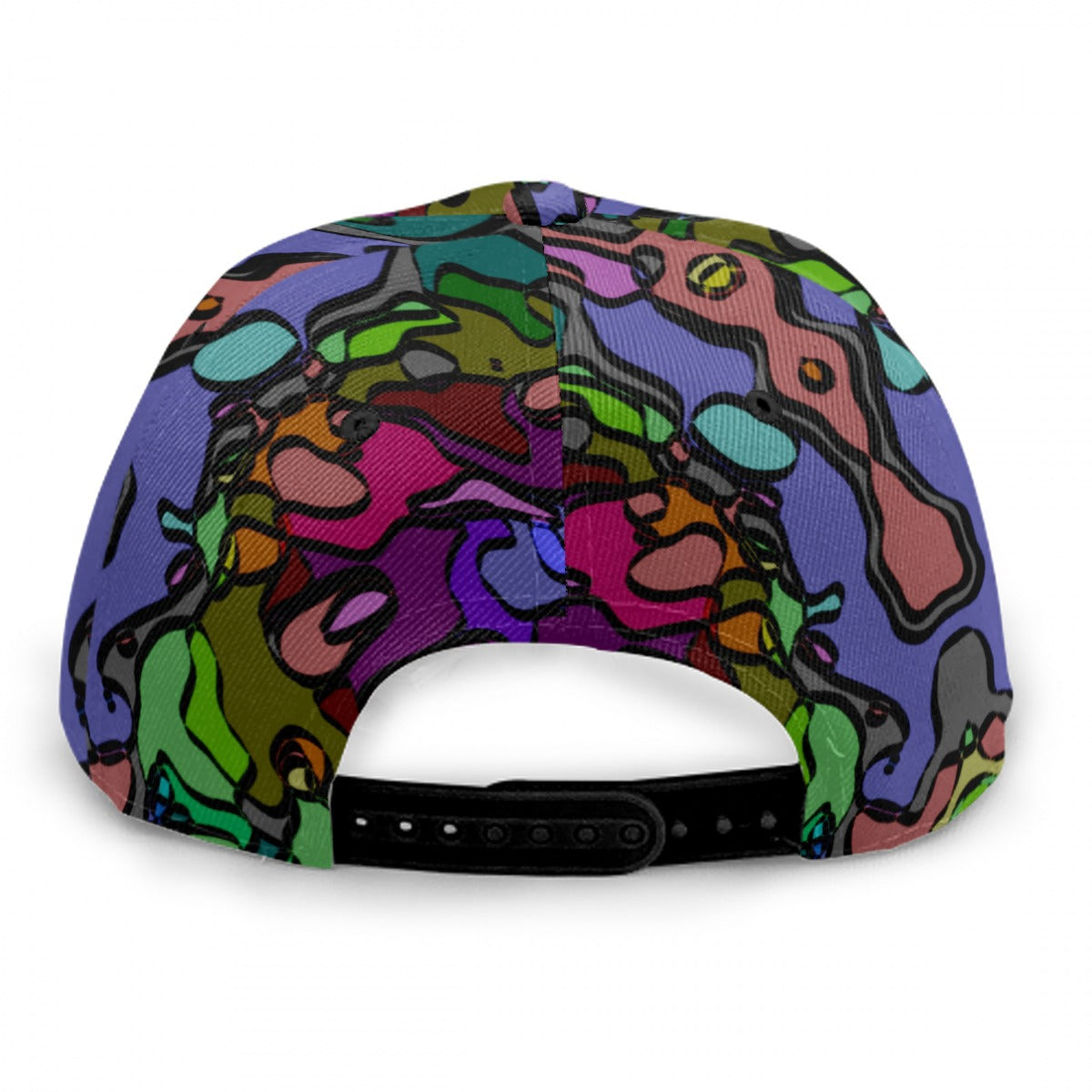 Baseball Cap With Flat Brim