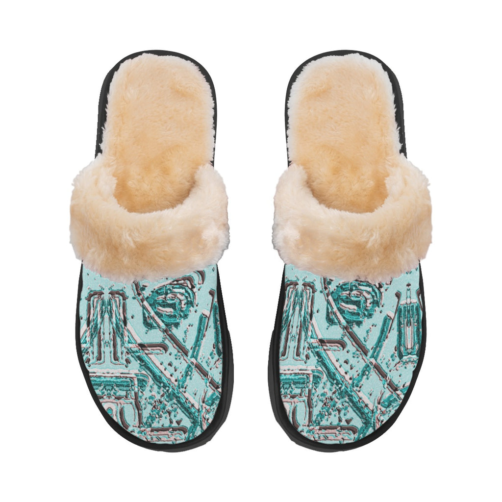 Men's Home Plush Slippers