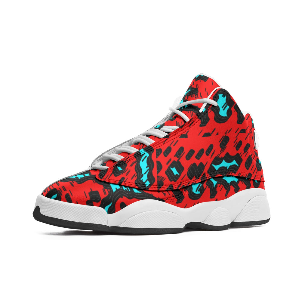 Unisex High Top Leather Sneakers
