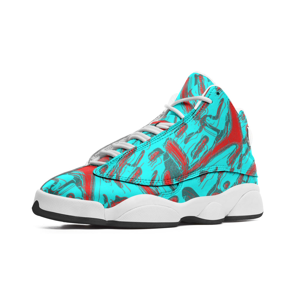 Unisex High Top Leather Sneakers
