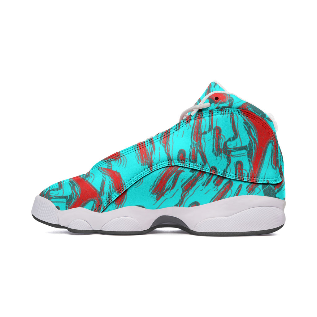 Unisex High Top Leather Sneakers