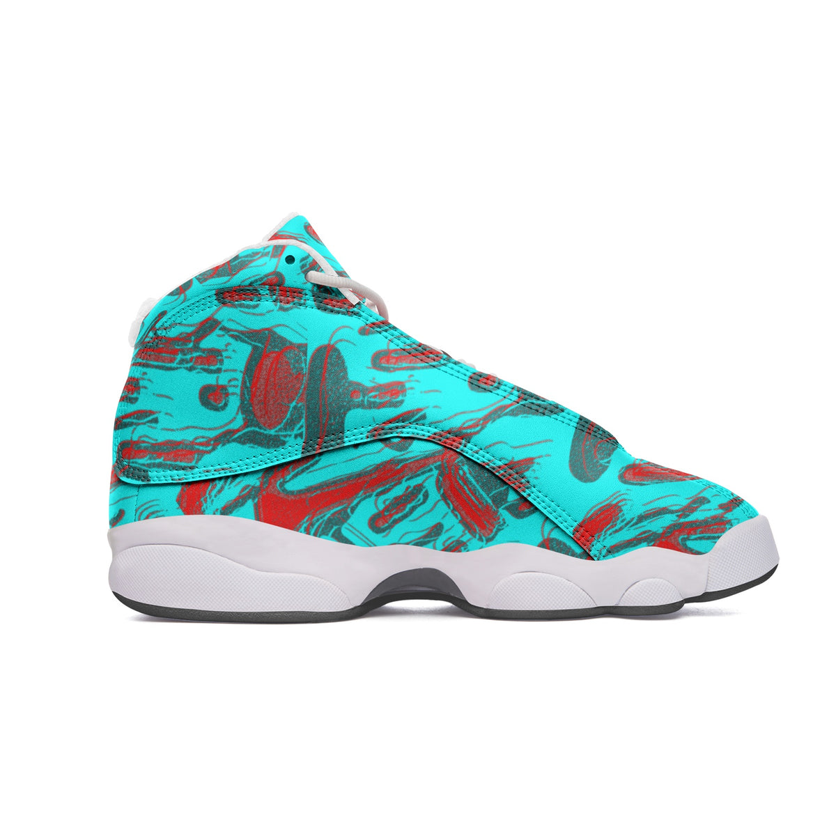 Unisex High Top Leather Sneakers