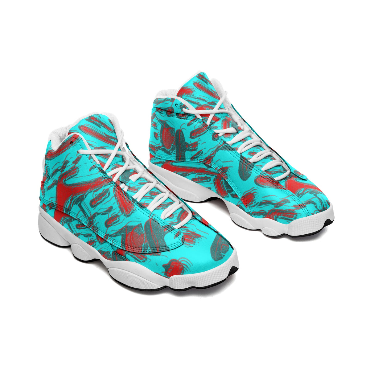 Unisex High Top Leather Sneakers