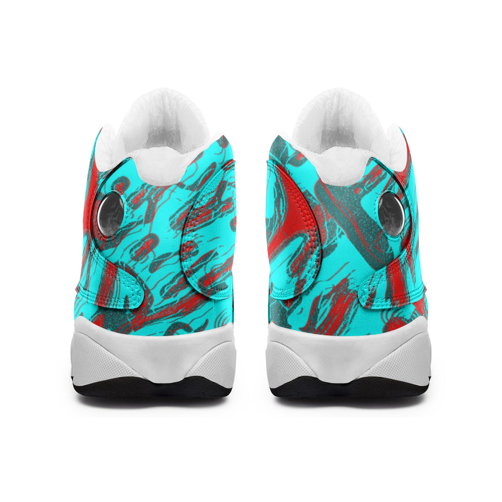 Unisex High Top Leather Sneakers