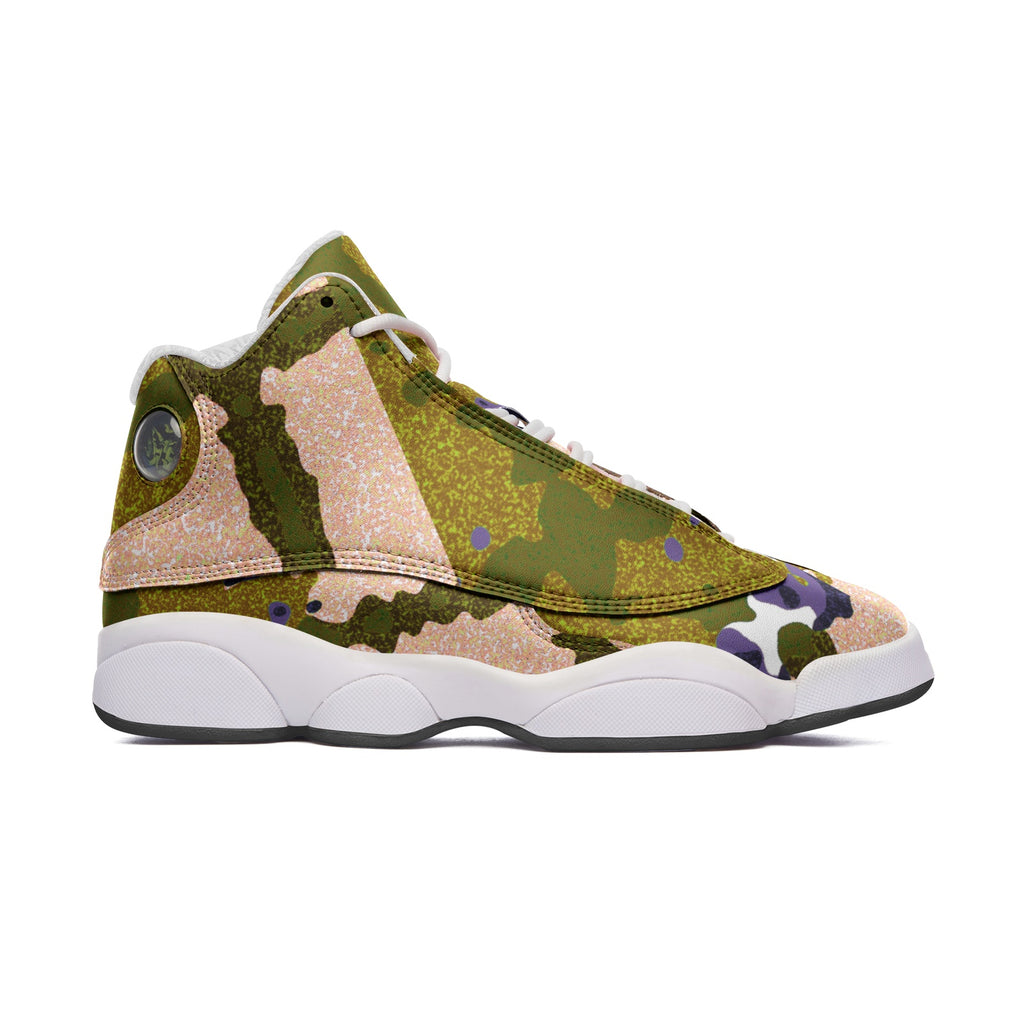 Unisex High Top Leather Sneakers