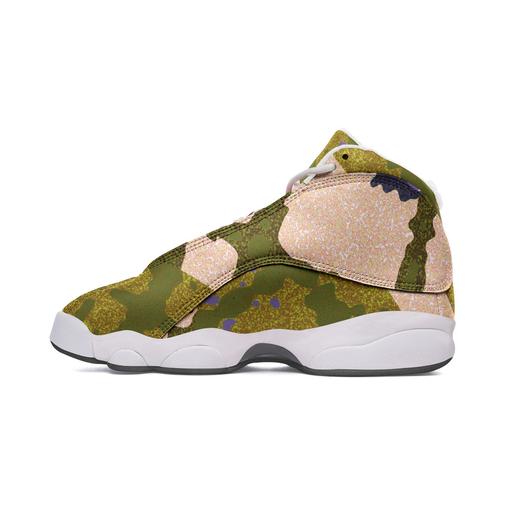 Unisex High Top Leather Sneakers