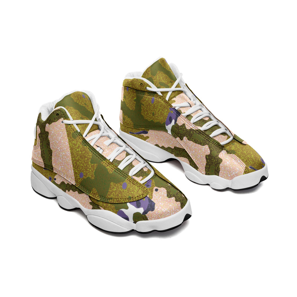 Unisex High Top Leather Sneakers