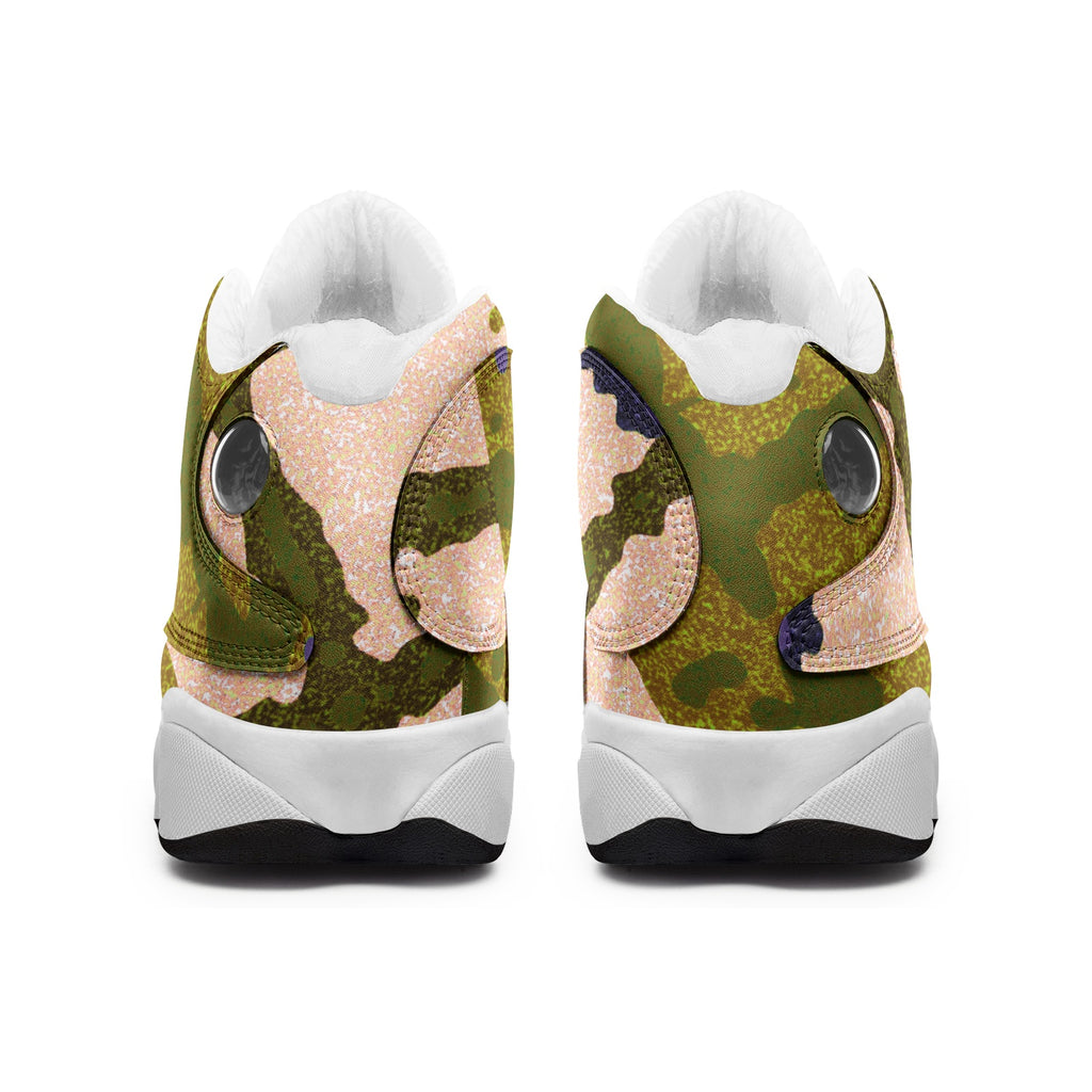 Unisex High Top Leather Sneakers