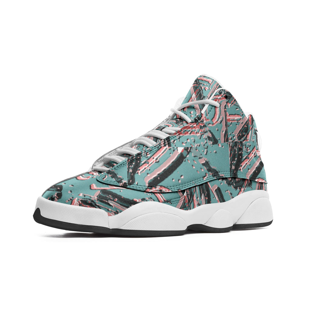 Unisex High Top Leather Sneakers