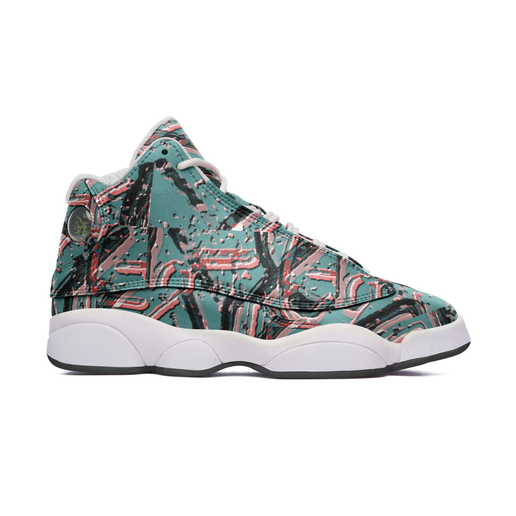Unisex High Top Leather Sneakers