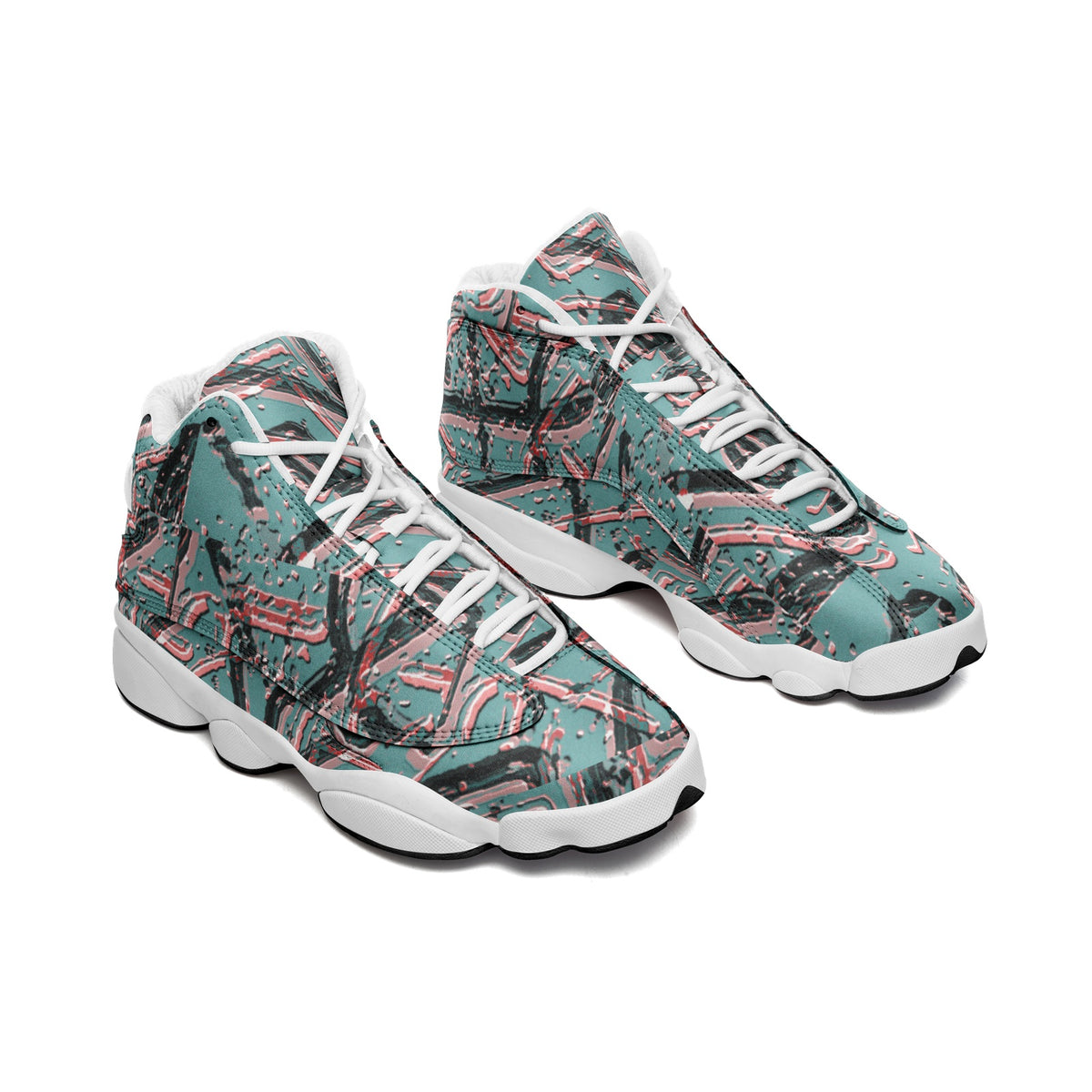 Unisex High Top Leather Sneakers
