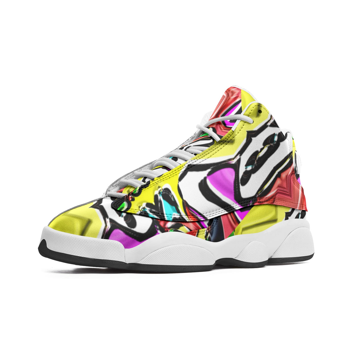 Unisex High Top Leather Sneakers