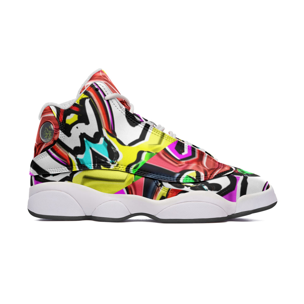 Unisex High Top Leather Sneakers