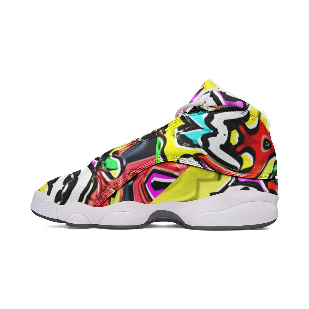 Unisex High Top Leather Sneakers