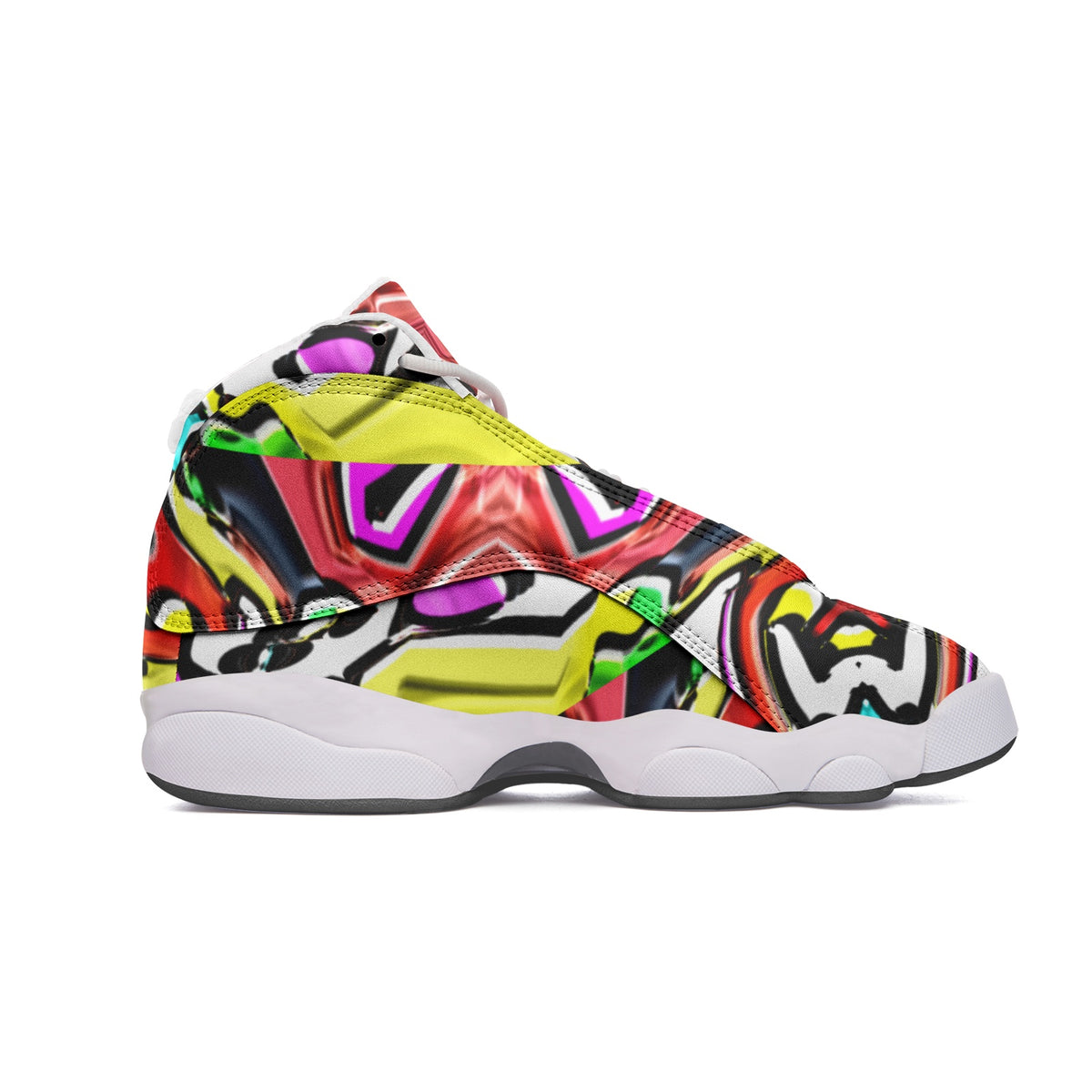 Unisex High Top Leather Sneakers