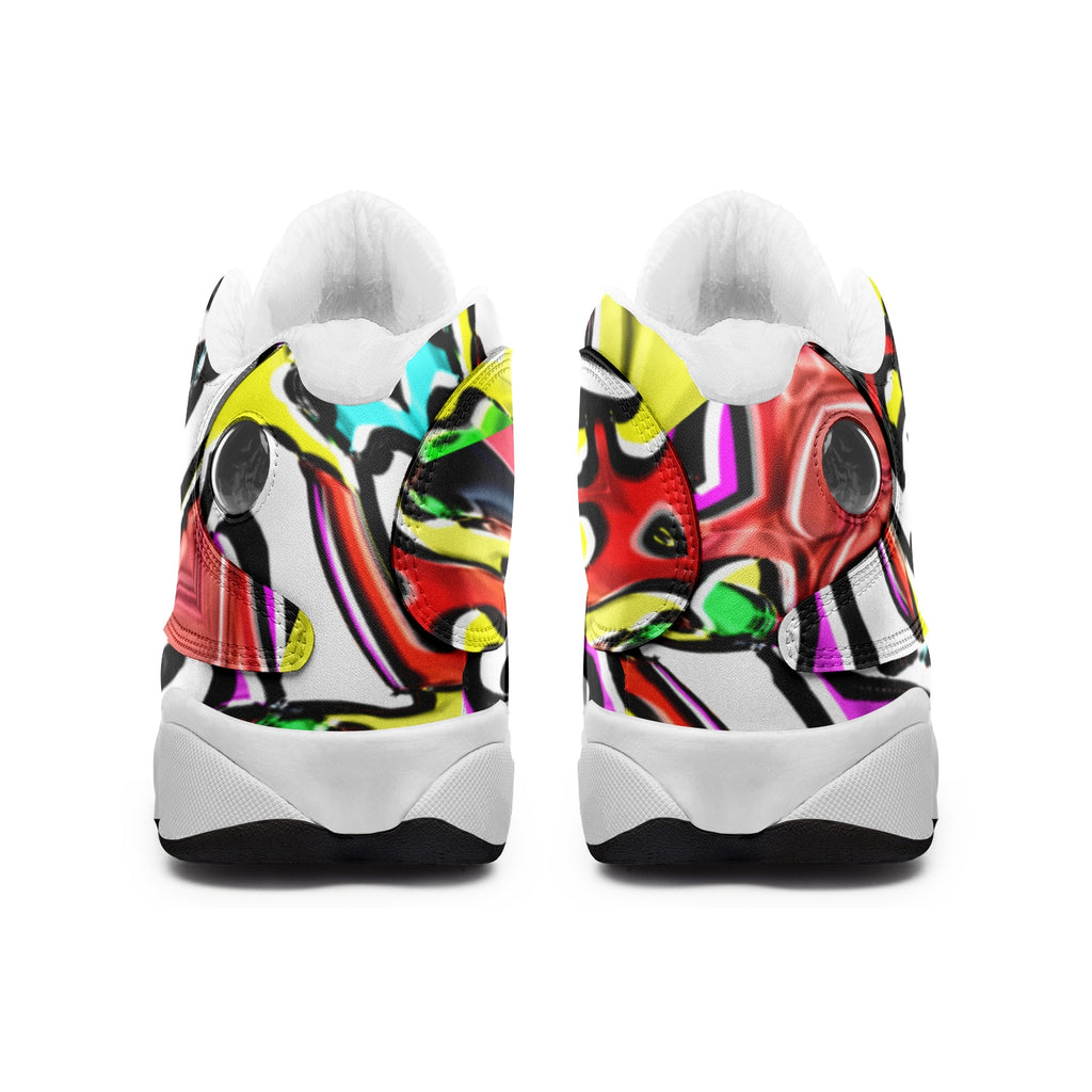 Unisex High Top Leather Sneakers